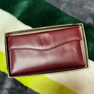 Anne Klein Burgundy Wallet